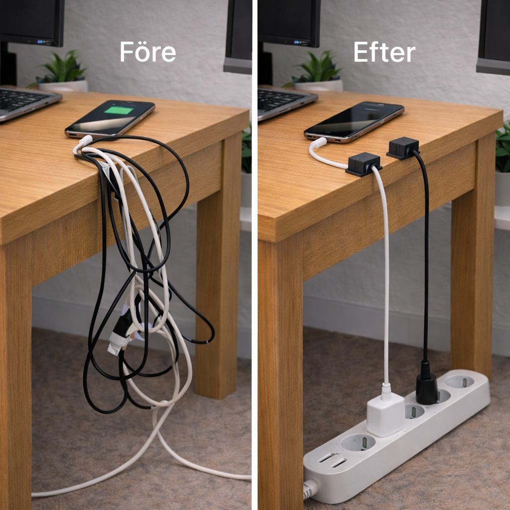 CableClips™ - Ett enklare sätt att organisera