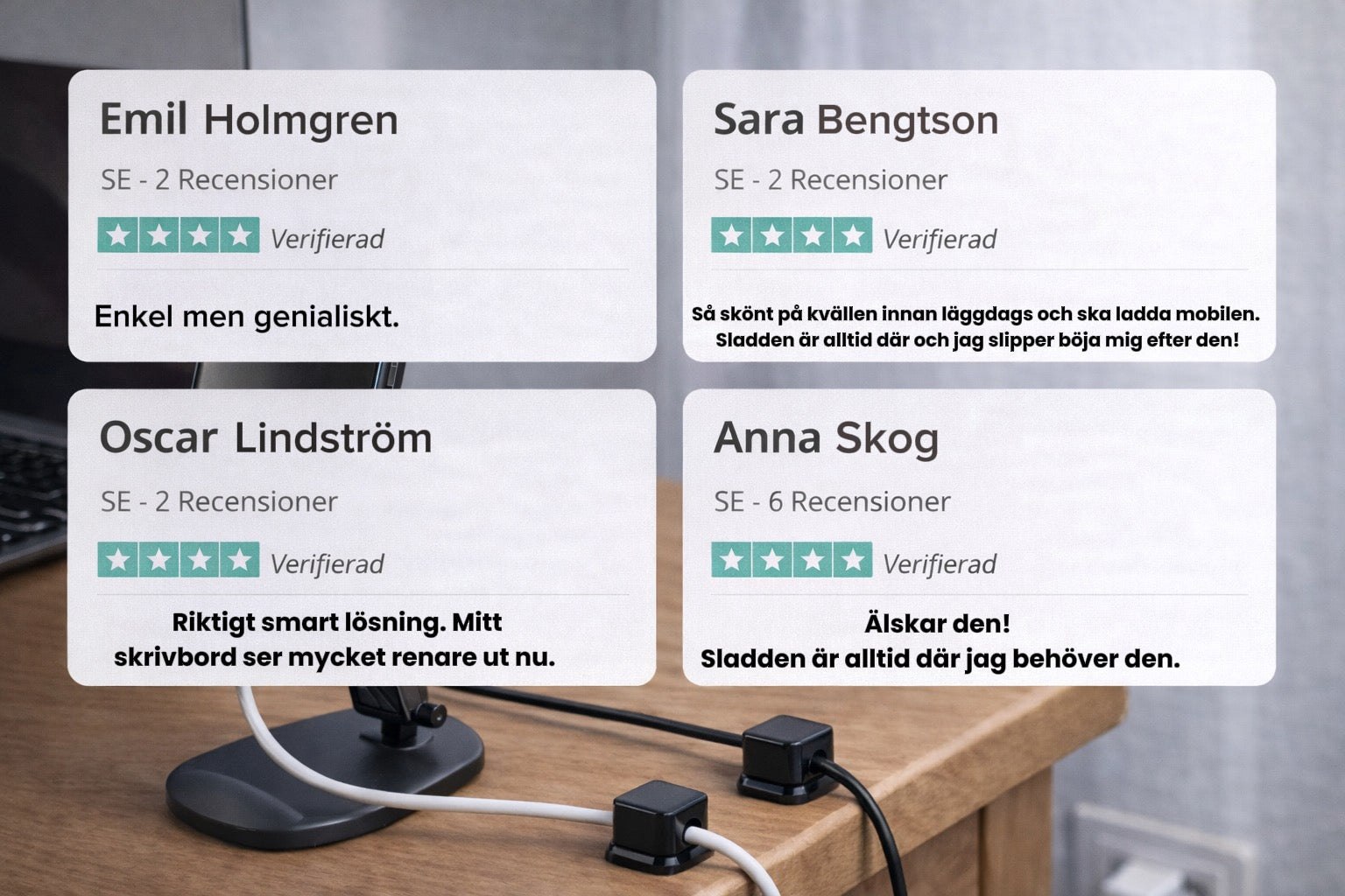 CableClips™ - Ett enklare sätt att organisera